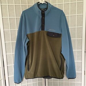 Eddie Bauer Men's Two-Tone Fleece Jacket